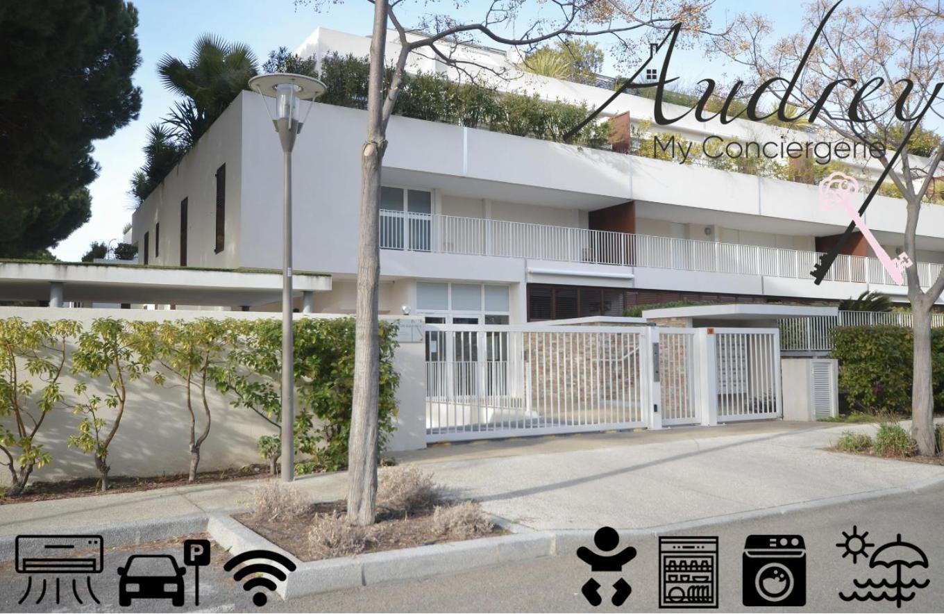 Chez Martin - Spacieux Appartement Climatise Proche De La Plage Ла-Гранд-Мот Экстерьер фото